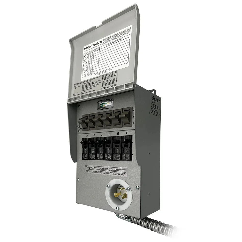 Jackery 125V 30A Manual Transfer Switch