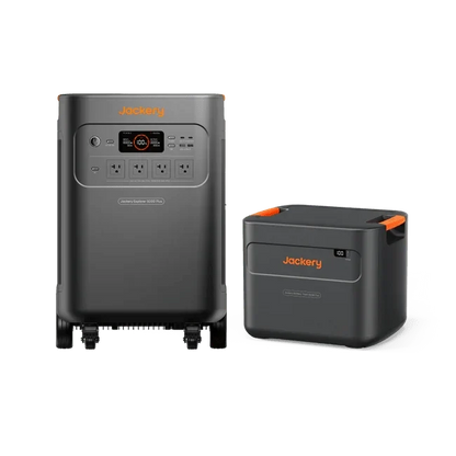 Jackery Explorer 5000 Plus Solar Generator + Battery Pack 5000 Plus