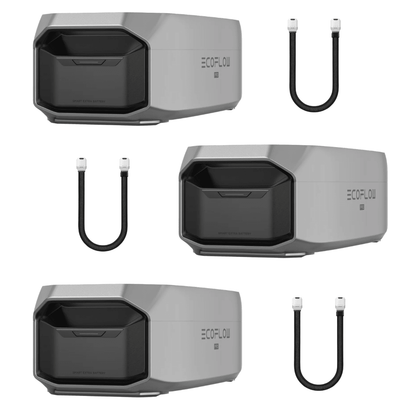 [Multi-Pack] EcoFlow DELTA Pro 3 4096Wh Smart Extra Batteries
