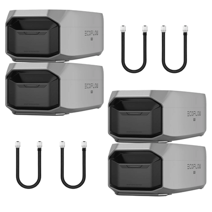 [Multi-Pack] EcoFlow DELTA Pro 3 4096Wh Smart Extra Batteries