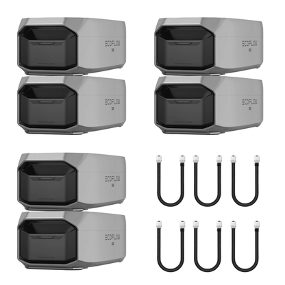 [Multi-Pack] EcoFlow DELTA Pro 3 4096Wh Smart Extra Batteries