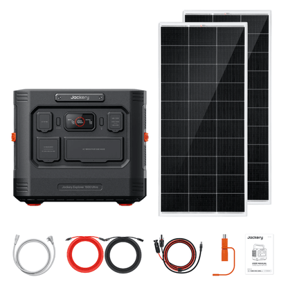 Jackery Explorer 1500 Ultra + Custom Solar Panels Kits