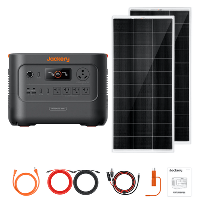 Jackery HomePower 3000 + Custom Solar Panels Kits