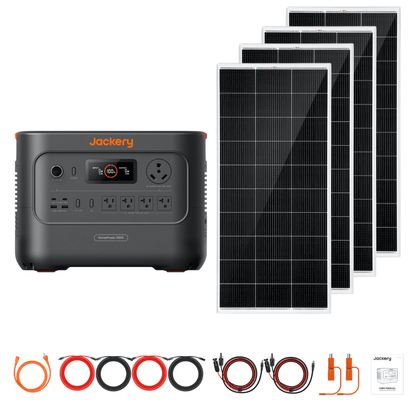 Jackery HomePower 3000 + Custom Solar Panels Kits