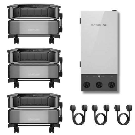 [Triple Kit] EcoFlow DELTA Pro Ultra With Batteries + Smart Home Panel 2