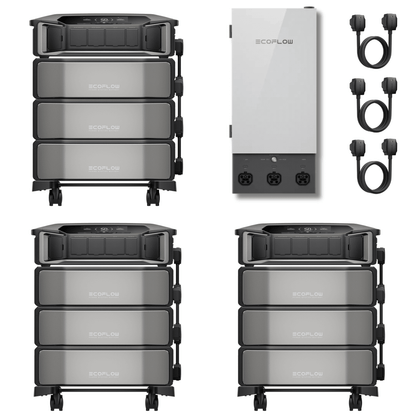 [Triple Kit] EcoFlow DELTA Pro Ultra With Batteries + Smart Home Panel 2