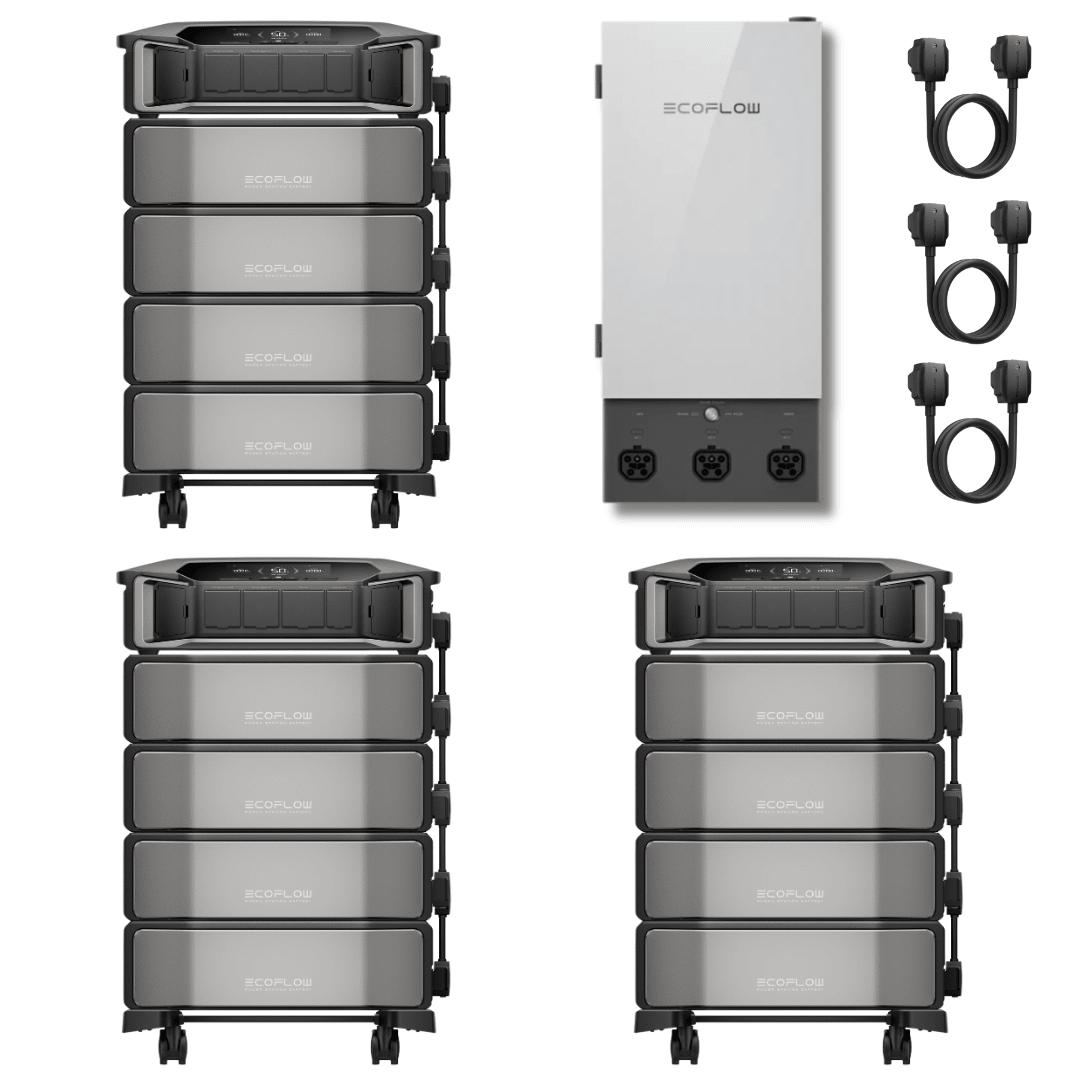 [Triple Kit] EcoFlow DELTA Pro Ultra With Batteries + Smart Home Panel 2