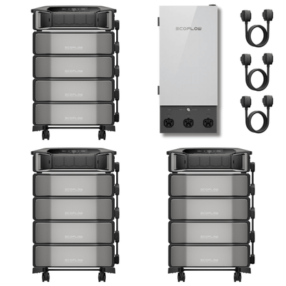 [Triple Kit] EcoFlow DELTA Pro Ultra With Batteries + Smart Home Panel 2