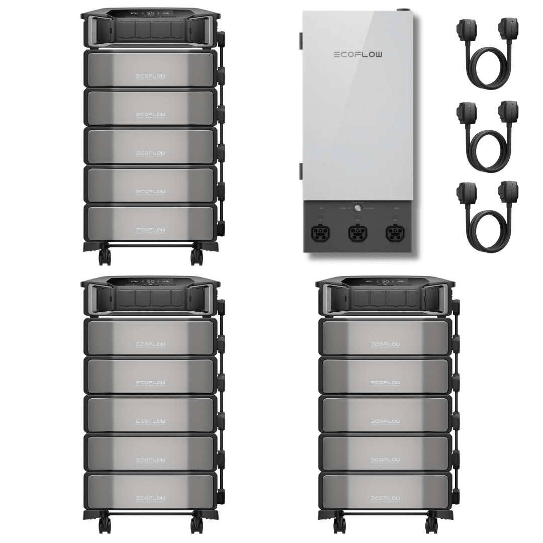 [Triple Kit] EcoFlow DELTA Pro Ultra With Batteries + Smart Home Panel 2